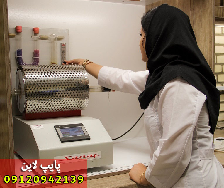 انبار مرکزی لوله و اتصالات پلی اتیلن در کارخانه