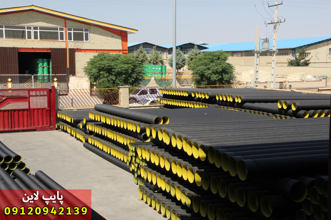 تولید عمده لوله پلی اتیلن در خط تولید کارخانه