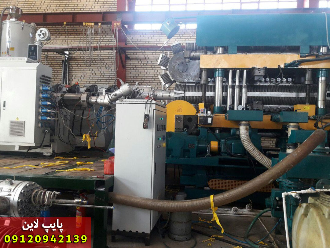 خط تولید اتصالات لوله پلی اتیلن در کاخانه
